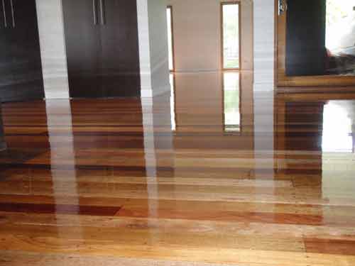 Timber floor restoration 